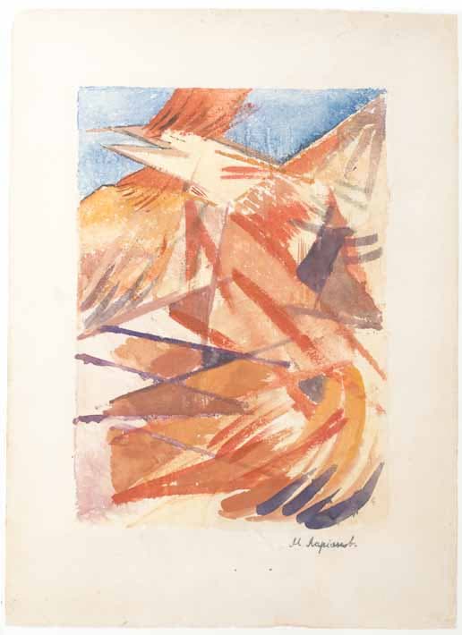Mikhail LARIONOV — Rayonist Composition, ca.1914, ca.1914