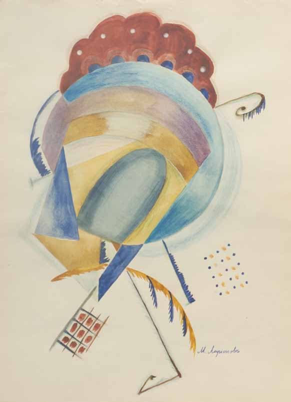 Mikhail LARIONOV — Equilibrium dance, 1910, 1910