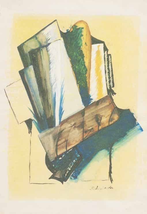 Mikhail LARIONOV — Composition with piano, 1915, 1915