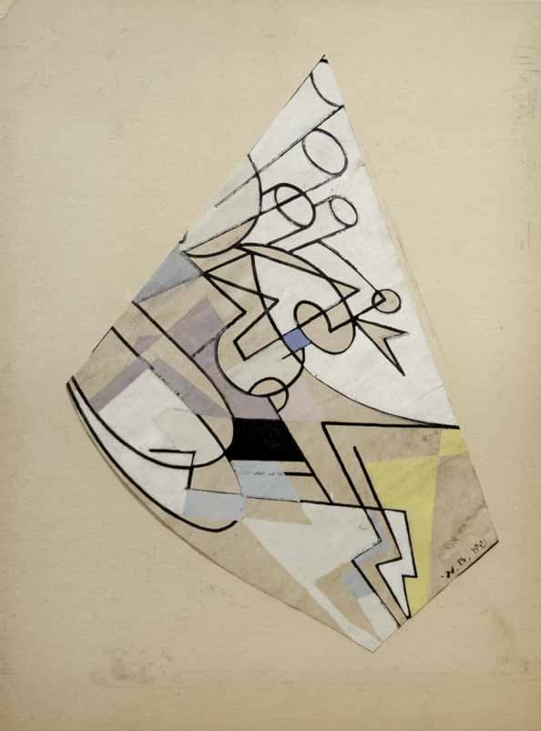 Vladimir Bechteev — Untitled, 1921 (31.5 × 23.3 cm), 1921
